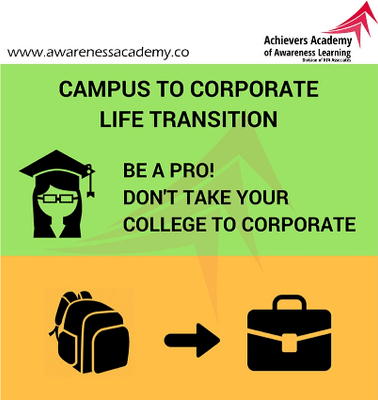 Transition Campus to Corporate
