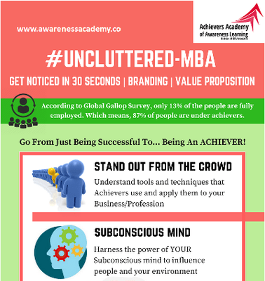 Uncluttered MBA